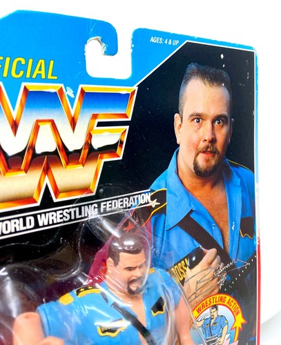 Vintage WWF Hasbro Big Boss Man Series 3 Blue Card 1992 - Picture 6 of 8