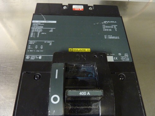 Square D LHP36400MB  600VAC 250VDC 400A 3Pole Circuit Breaker LH400A   (30569) - Picture 3 of 7