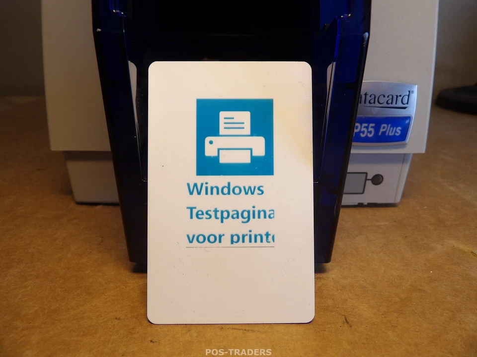 Datacard SP55 Plus USB Color ID Card Simplex Printer - PRINTS OK / Excl Ribbon - Bild 2 von 4