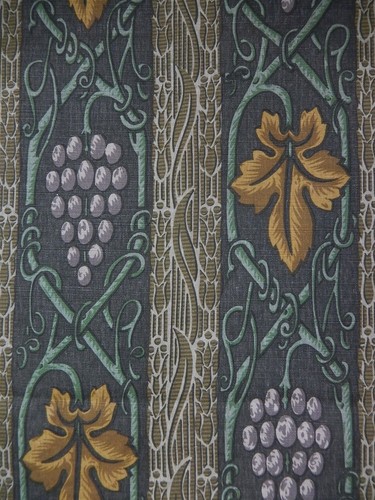 Bellissimo tessuto stampato Clarence House "Chardonnay". 1 Yd + 32" F-233 - Foto 4 di 12