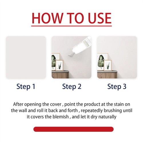 New Rollfixt Wall Repair Easy Roller, 2024 New Small Roller Wall Patching Brush✨ - Picture 8 of 11