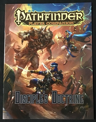 Pathfinder ~ Compañero Jugador ~ Doctrina del Discípulo ~ Paizo ~ OEJ - Imagen 1 de 2