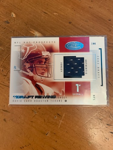 2004 Hot Prospects Draft Rewind Jersey #DRDC David Carr  /101 - Picture 1 of 2