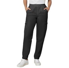 GAP Ladies Twill Pull On Cargo Pants with Pockets. Size Medium, Color Black.￼