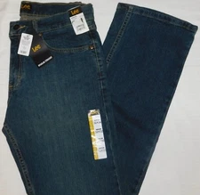LEE Regular Straight Jeans Stretch Regular in Seat and Thigh Horizon Dark Blue