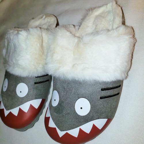 Children’s Shark Slippers! New in Bag! Krabor Size 13/1 - Picture 9 of 11