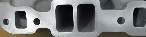 Edelbrock 2701 Performer ESP Intake, SB Chevy, Dual Plane, 4150 Flg, 0-1500RPM - Picture 5 of 5