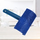 Wood Grain Painting Tool Rubber with Handle for Easy Clean Up