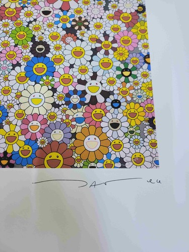 Takashi Murakami Litografia off set cm 50x65 certificata - Picture 4 of 5