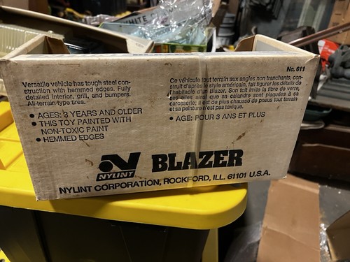 c1980 Nylint Bronco Blazer MIB - NOS Pressed steel toy truck 12” long #611 - Picture 12 of 12