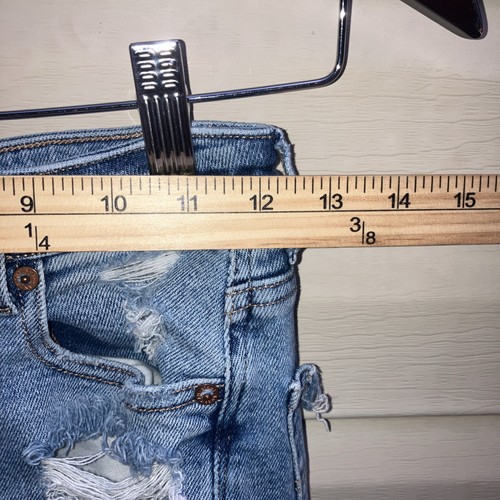 American Eagle Mom Jeans Damen 00 Regular Distressed Stretch - Bild 6 von 8