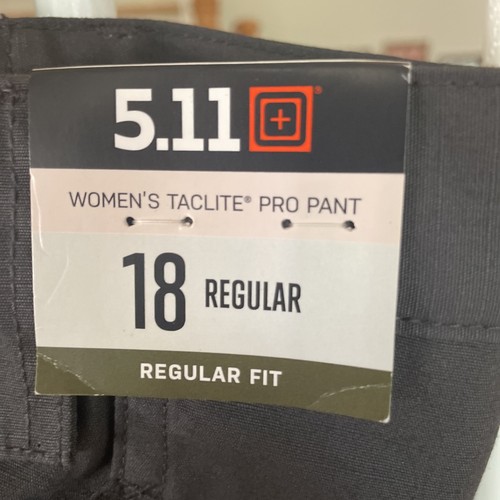 5.11 Tactical 64360Women's TacLite Pro Pants Charcoal Size 14 Long C1 - Picture 2 of 7