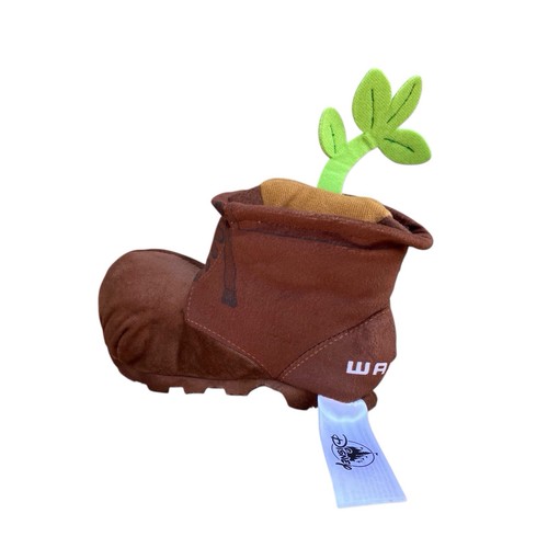 Disney Pixar Wall-E Brown Boot with Green Plant 7" Plush - Picture 2 of 15