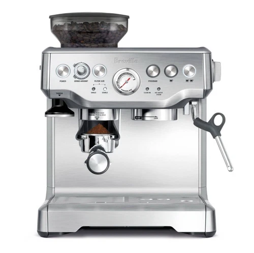 Breville Barista Express Brushed Stainless Steel Espresso Machine - NEW - 