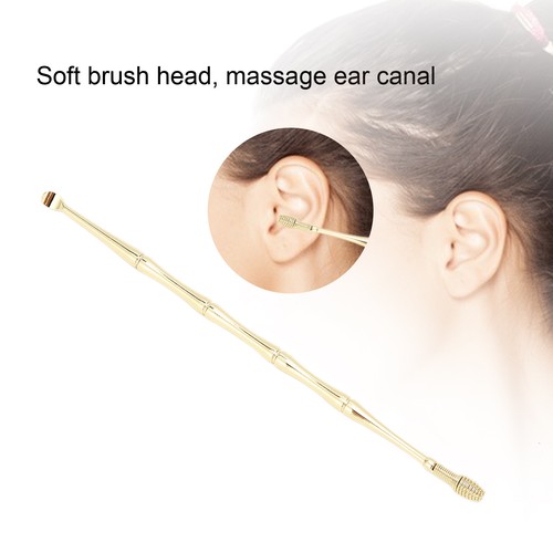 Ear Pick Earwax Removal Ear Clean Tool Spring Soft Brush Ear Spoon Ear Clean PLM - Picture 3 of 12