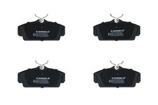 Bremsbelagsatz Scheibenbremse KAMOKA JQ1012192 für PRIMERA N16 NISSAN ALMERA P11