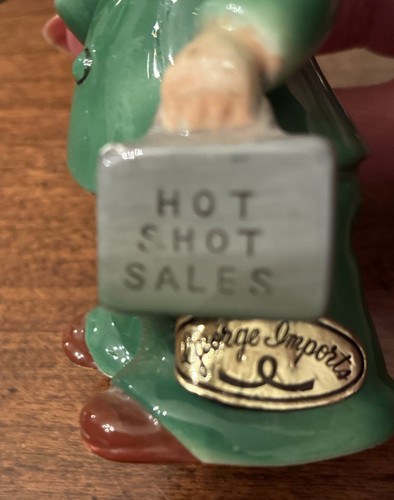 Vintage George Imports Hot Shot Salesman Original Josef Figurine Japan - Bild 10 von 10