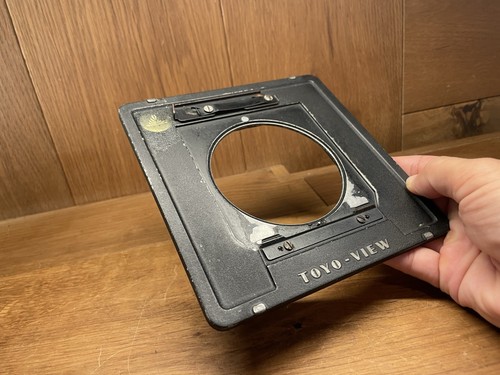 *Exc+5* Toyo View Lens Board Adapter for Linhof 99x96 Board From Japan - Picture 3 of 8