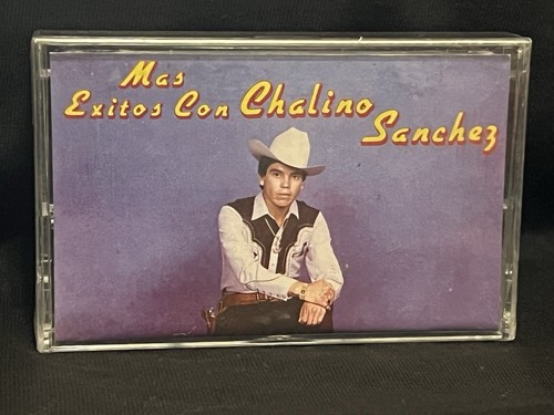 Mas Exitos Con Chalino Sanchez Cassete Transparente Nuevo Y Sellado