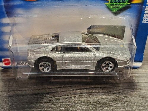 Hot Wheels 2002 Ferrari F355 silber 5SP #172 1:64 Diecast Neu in OVP - Bild 4 von 10