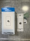 Lutron Satin Colors SC-CJ-SW Cable TV Jack Snow Qty 1