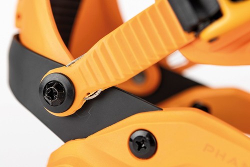 Nitro Phantom Snowboard Bindings Men's Medium (US Men's 7-10.5) Orange Fade 2026 - Picture 9 of 15