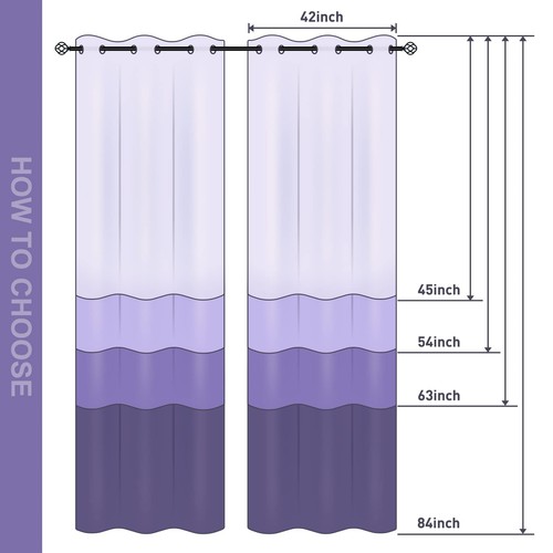 Boho Floral Blackout Cortinas Bohemias Coloridas Flores Estampado Decoración Oscurecimiento... - Imagen 3 de 8