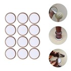 12pcs Furniture Pad Circular Chair Pad Slider Floor Protector For Furniture