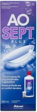 AOsept Plus Kontaktlinsen-Pflegemittel inkl. Behälter, Einzelflasche, 1 x 360 ml