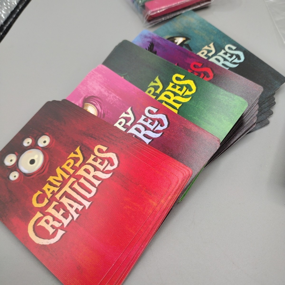 Campy Creatures Ghoulish Game of Deduction Bluffing Board Game MISSING 1 CARD