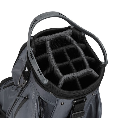 TaylorMade Pro 2023 Charcoal Cart Golf Bag - Picture 3 of 5