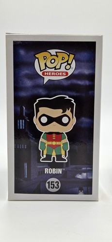 Funko Pop 'DC' 'Batman Animated Series' ROBIN Vinyl Figure #153 NRFB DC Comics - Bild 2 von 6