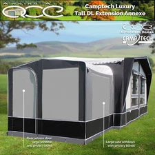 Camptech Luxury Tall Bedroom Annex for Savanna, Atlantis, Buckingham