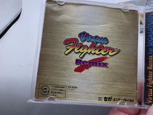 Japanese Lot of 4 Sega Saturn Virtua Fighter 1 Remix Fighters Megamix & Kids US - Picture 12 of 13