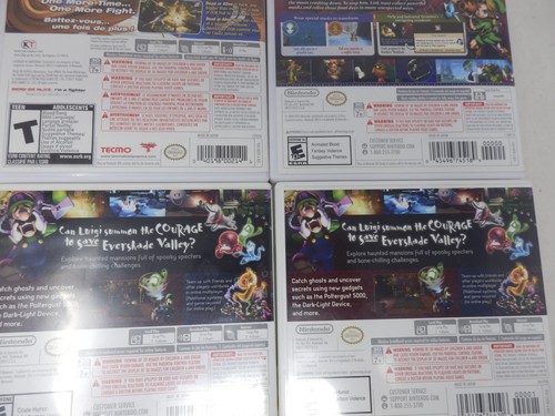 Konvolut 4 Nintendo 3DS Spiele Dead or Alive Luigi's Mansion Dark Moon Zelda Majora - Bild 7 von 7