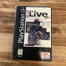 NBA Live 96 Long Box! (Sony PlayStation 1, 1996) CiB 🟠 Fast Shipping!
