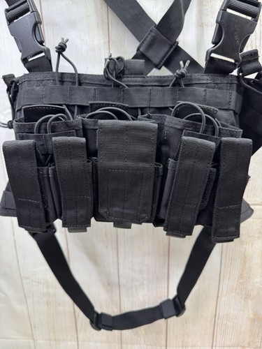 Condor MCR5 Tactical MOLLE Modular Mag Pouch Chest Rig Size XL - Picture 3 of 6