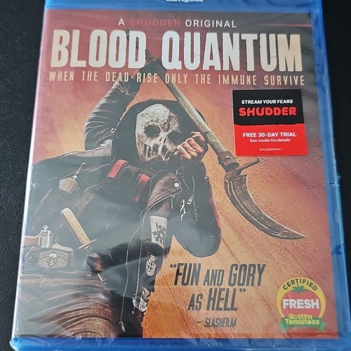 Blood Quantum (Blu-ray, 2019) Shudder Original Horror RARE OOP HTF NEW SEALED
