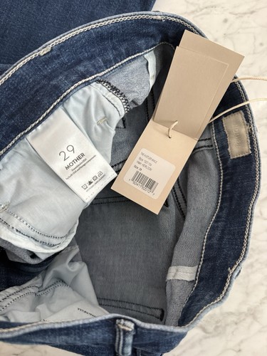 Mother Hustler Heirloom Denim Jeans 29 Ankle Clean Hem Stretch High Waist - Bild 8 von 20