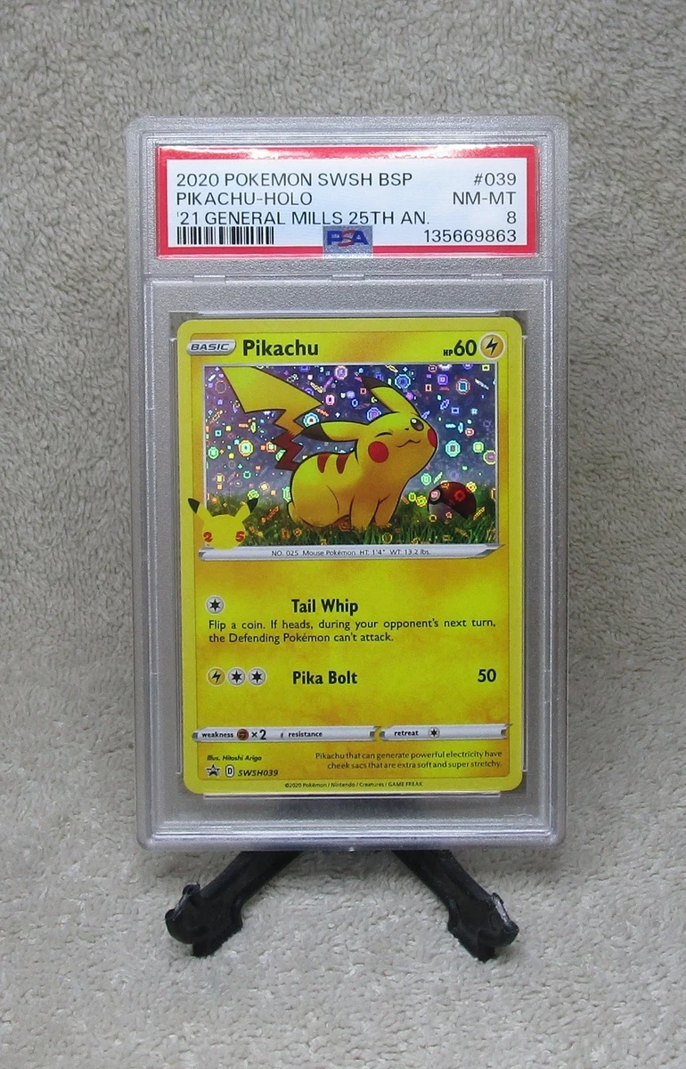 Pikachu Pokémon TCG Professional Sports Authenticator (PSA) Grade