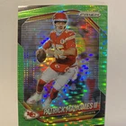 Patrick Mahomes II 2025 Panini Prizm Neon Green Pulsar Kansas City Chiefs #26