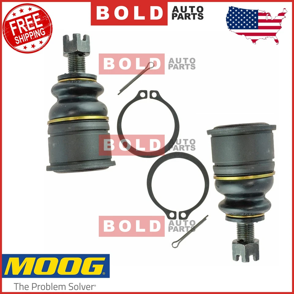 Juego de 2 rótulas inferiores delanteras Moog para Acura EL Integra Honda CR-V Civic Foto 2 de 4