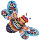 Iron Colored Bee Pendant Metal Bee Wall Art Bee Wall Decoration Bee Wall Statue