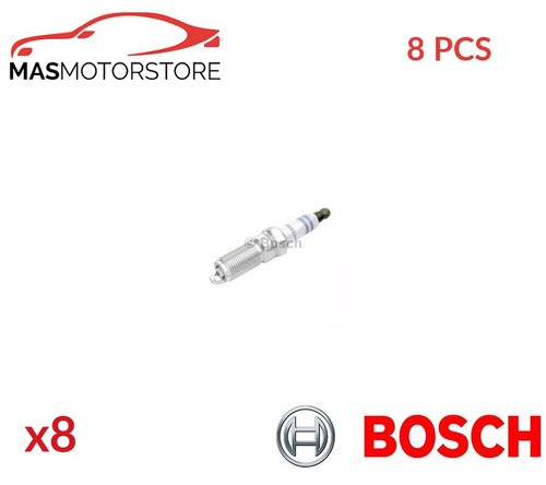 ENGINE SPARK PLUG SET PLUGS BOSCH 0 242 236 591 8PCS P NEW OE REPLACEMENT