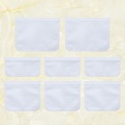 8 Pcs Gefrierbeutel Wiederverwendbare Haushaltsaufbewahrungstaschen
