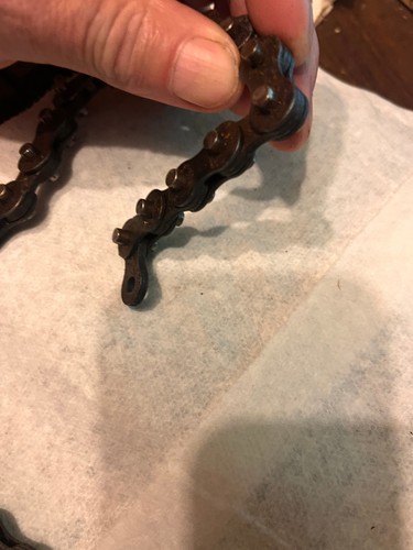 ABRAZADERA DE CADENA DE BLOQUEO tipo TORNILLO DE TORNILLO USADO Plairs con cadena de 20" Taiwán - Imagen 3 de 4