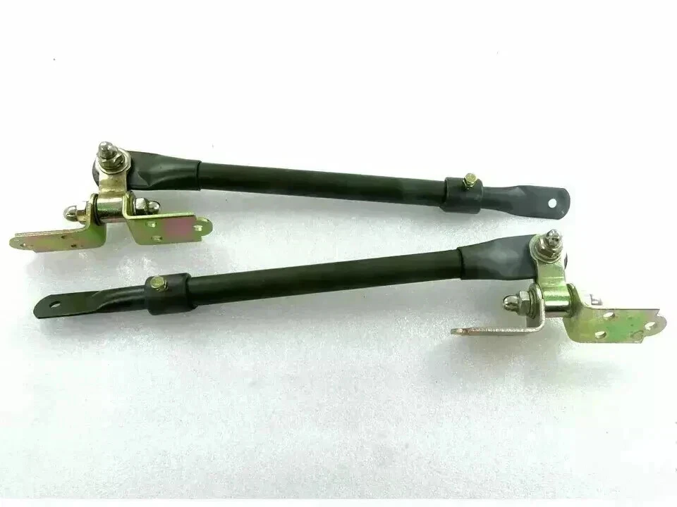 Fit Pair Of Adjustable Arm Mirror Bracket Kit 5" Mirror for Vintage Jeep Willys — 第 2/4 张图片