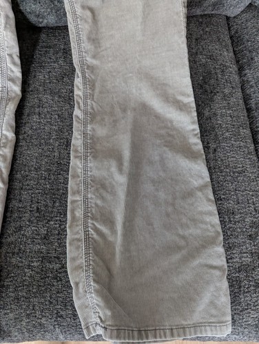 London Jeans Corduroy Pants Gray Size 8 Flared - Picture 5 of 18