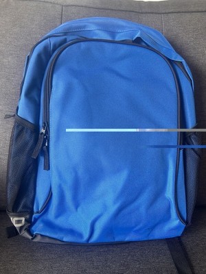 Stanno Campo Rucksack Sporttasche blau Seitentaschen tragen oder tragen NEU (B10)