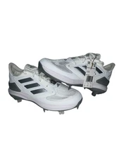 Adidas Adizero Womens Size 7.5 Purehustle 3 Elite Metal Softball Cleats White